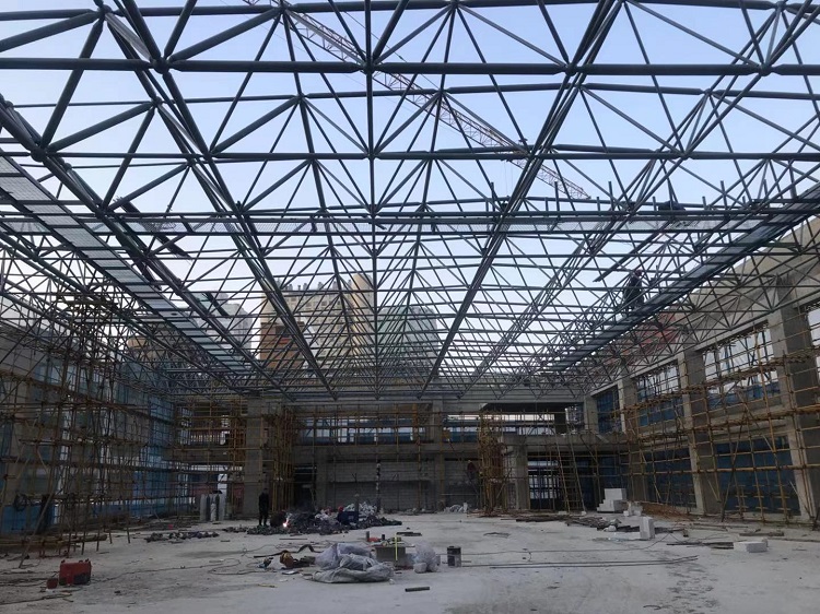 晋城第一附属小学体育馆网架